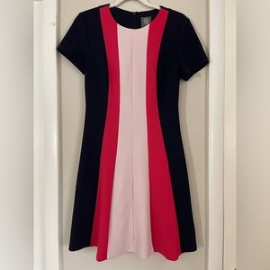 Vince Camuto colorblock dress